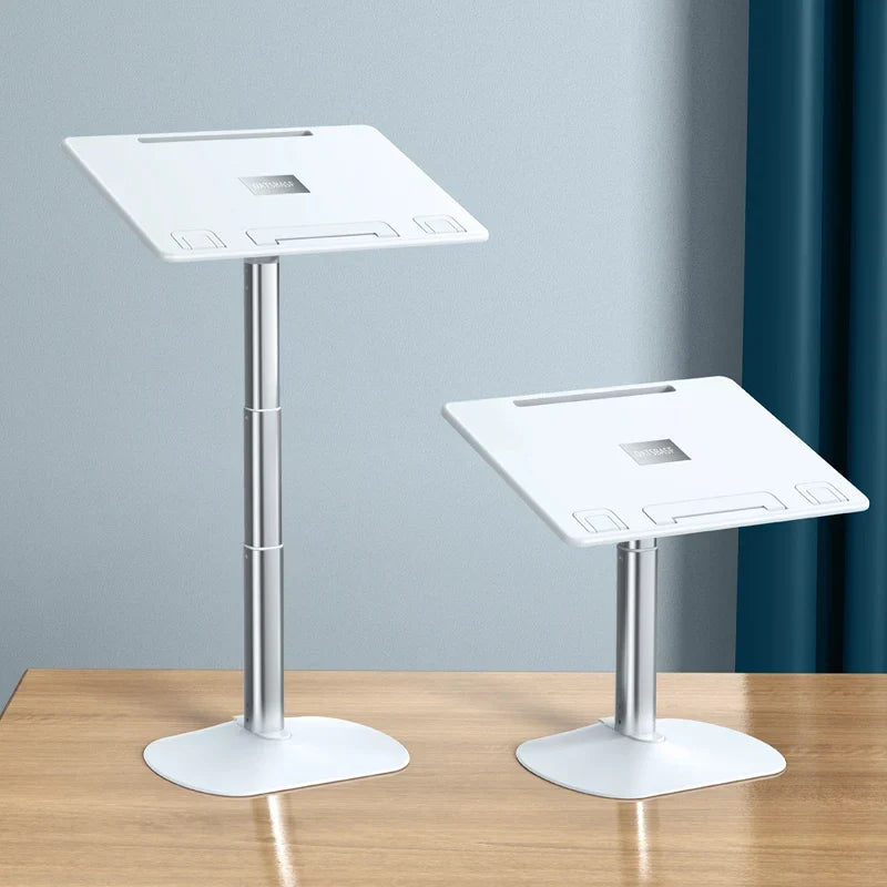 Flexible Aluminum Laptop Stand & Accessories - Travel-Friendly Cooling Bracket for MacBook, Tablet