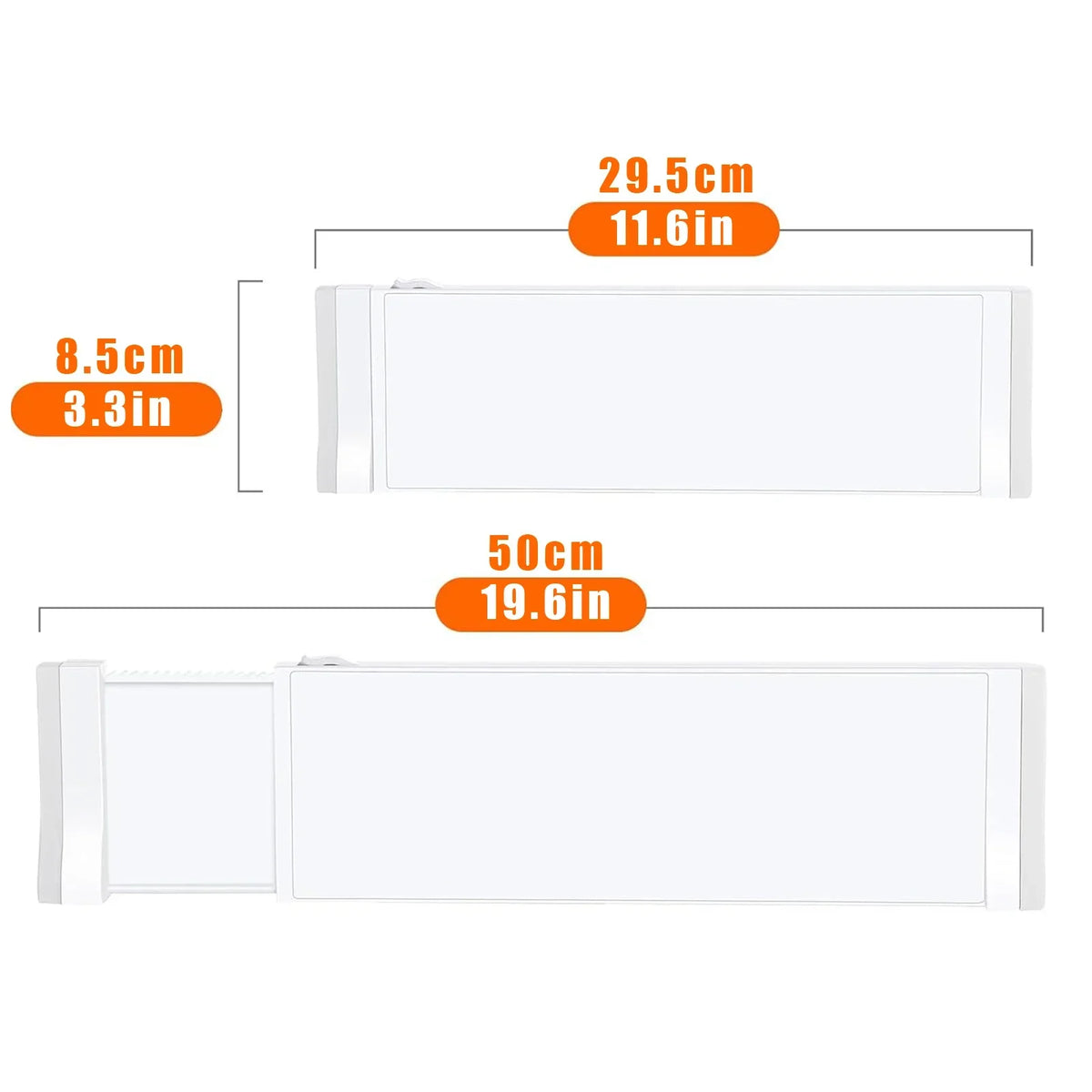 Drawer Dividers Flexible Expandable Drawer Organizers Back To School 2025 Space Saving Dresser Storage