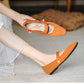 Women Stretchy Mary Jane Flats - Ribbed Knit For Spring