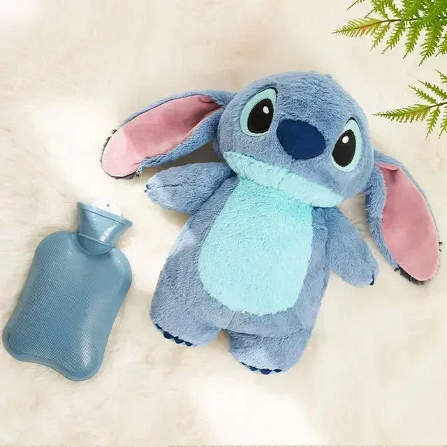 Winter Hand Warmer Gift for Women – Stitch Extra Large Plush Hot Water Bottle