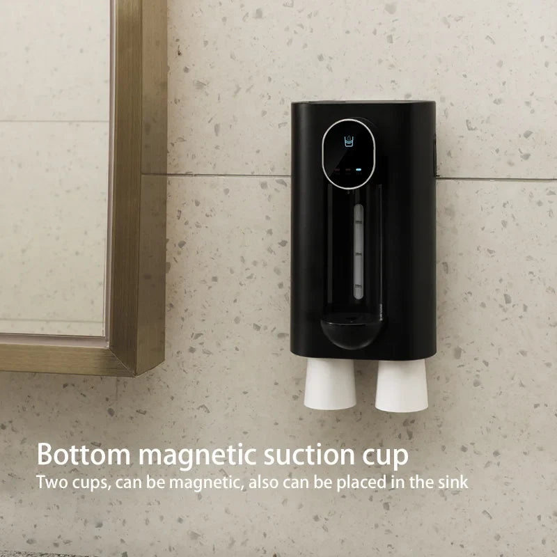 Mouthwash Automatic Machine Wall-Mounted 540ml Dispenser for Bathroom