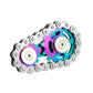 Spinner Fidget Metal Chain Gear EDC Rainbow Focus Toy