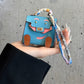 Free 1+1 Birkin Inspired Mini Hand Bag - Tiny PU Leather Bag Charm