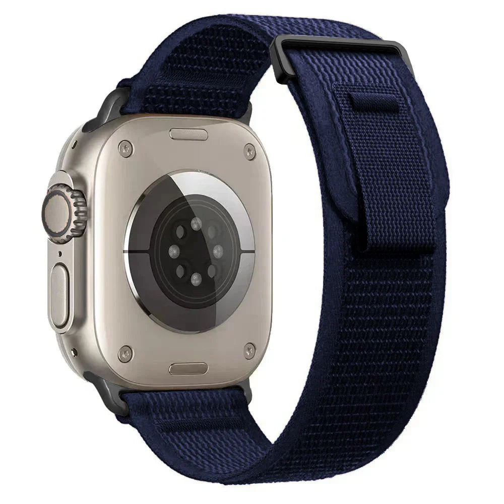 Trail Nylon Loop Apple Watch Band - Breathable Sport Strap for Ultra 3 2, Series 11 10 9 8 7 41-49mm