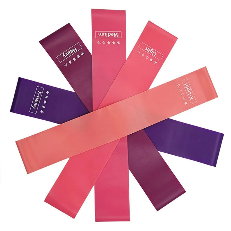 Elastic Resistance Bands for Women - Travel-Friendly Fitness Equipment for Squats, Hips, and Legs