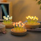 Handmade LED Tulip Flower Night Light - DIY Decorative Lamp for Bedroom, A Great Valentine's Day Gift