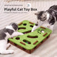 Puzzle Cat Toy Box With Ball Suede Felt Indoor Cat Exercise Entertainment Eco Friendly Gift 2026 TikTok Viral