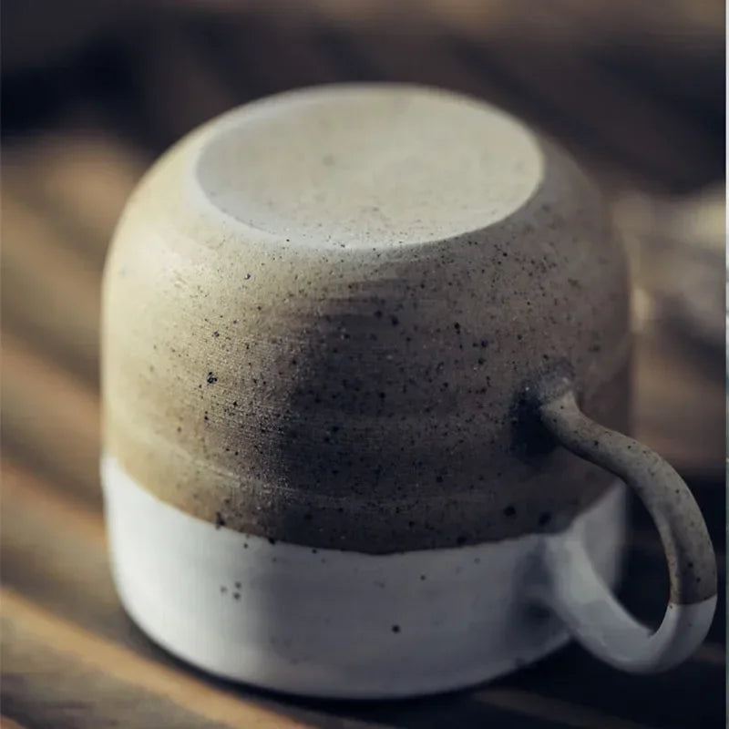 Ceramic Coffee Mug 170ml Frosted Stoneware Scandinavian Retro Minimalist Coffee Cup Fall 2025 Cozy Gift