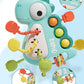 Dinosaur Montessori Pull Toy Newborn Sensory Toys Teether
