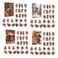 Day 24 Advent Calendar With Figure Ornaments
