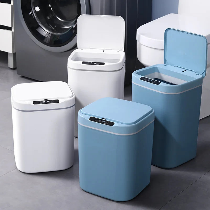 Sensor Trash Can Automatic Waste Bin Household 2025 Hands Free