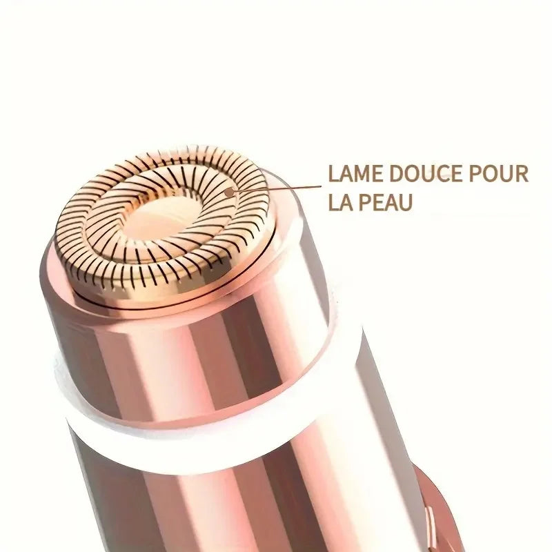 Facial Trimmer 2-In-1 Eyebrow Shaver Battery-Powered Painless Face Lip Body Grooming Device Fall 2026 Gift