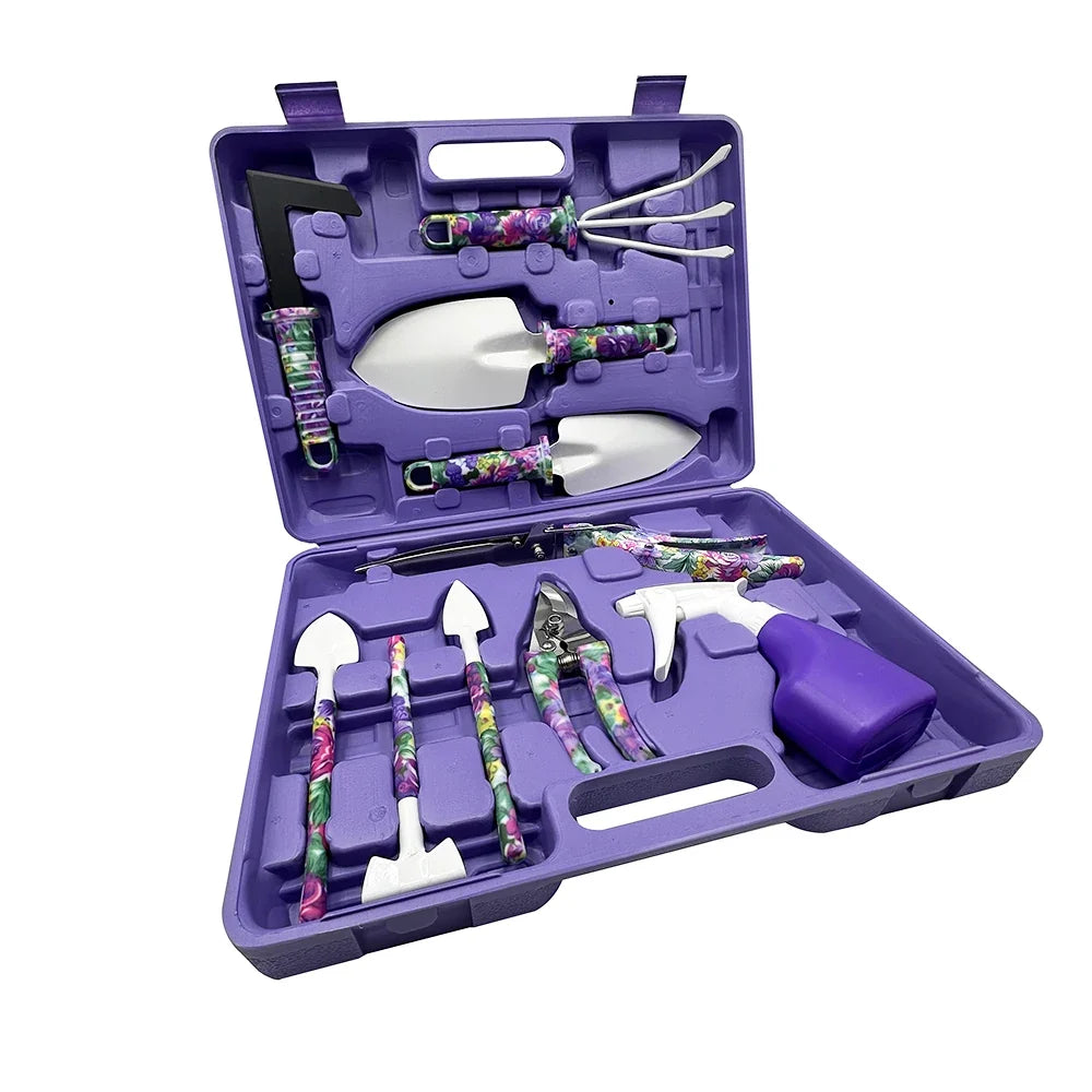 Horticultural Garden Tools Kit - Flower Trays, Shovels, and Potted Plant Accessories