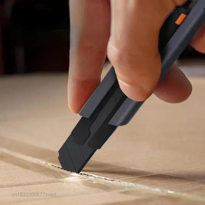 Travel-Friendly Utility Knife with Safety Lock - 0.79inch Carbon Steel Blade, Household Tools for DIY Crafts