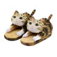 Plush cozy women's cat-face plush slippers - cat-face design, plush upper, EVA sole, indoor wear for winter