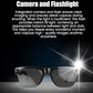 AI 4K Smart Camera Glasses Photochromic Travel Handsfree