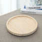 Bamboo Sofa Arm Tray Travel-Friendly Couch Armrest Snack Holder