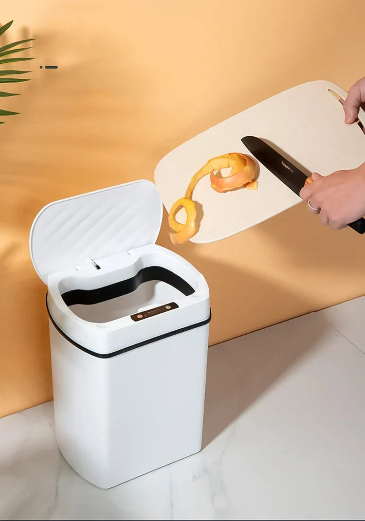 Sensor Smart Trash Can Rectangular Kitchen Bathroom