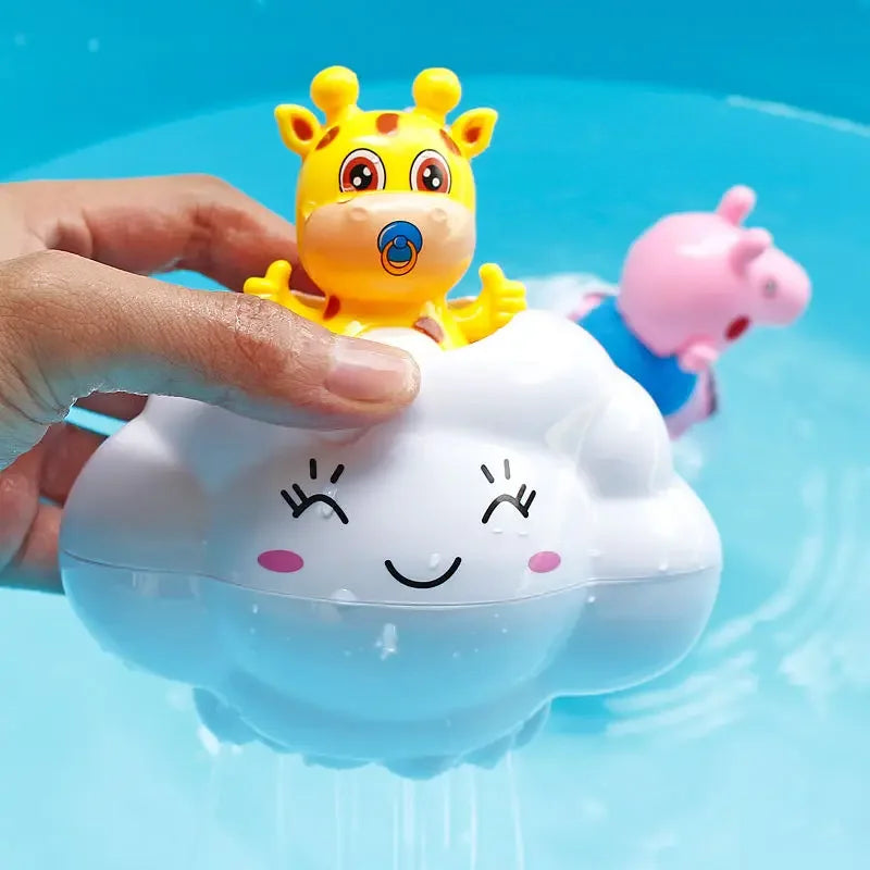 Baby Bath Toy Spraying Clouds - Cute Swimming Shower Device for Kids