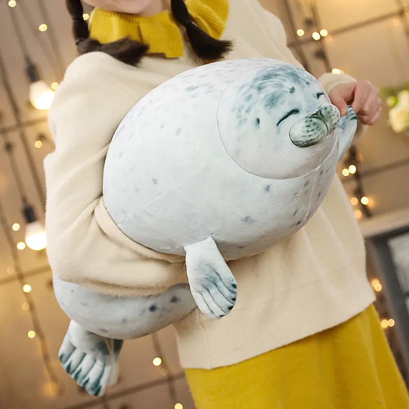 Seal2026 Edition Plush Pillow 30cm Plush Sea Animal Huggable Plush Toy Gift For Kids Spring