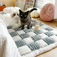 Protective Garden Couch Cover Thicken Plush Sofa Mat Anti-Slip Washable for Pets