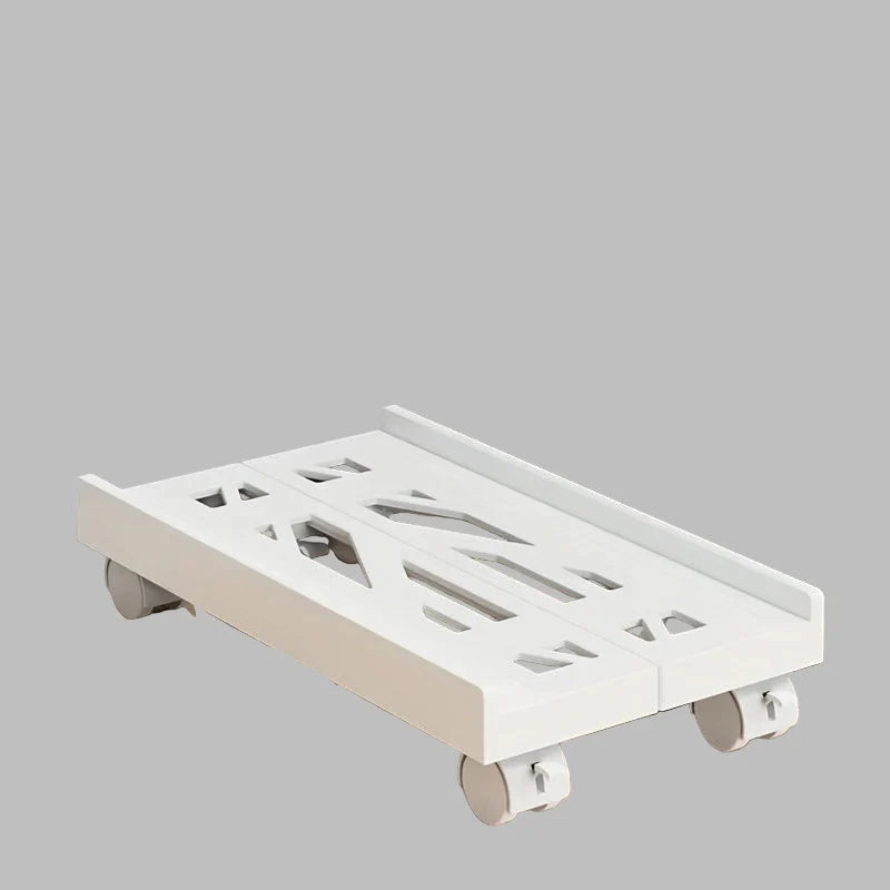 PC Tower Stand Flexible Ventilated Base With Casters