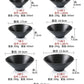 Bowl Ramen Black Plastic Japanese Style Noodle Bowl