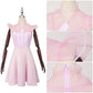 Glinda2025 Edition Witch Pink Cosplay Dress Halloween Party