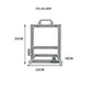 Frame Open ATX PC Case Rack Modular Water Air Cooling