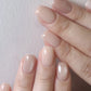 Press On Nails Short Square White Minimalist False Nail Tips Kit Spring 2026 Reusable