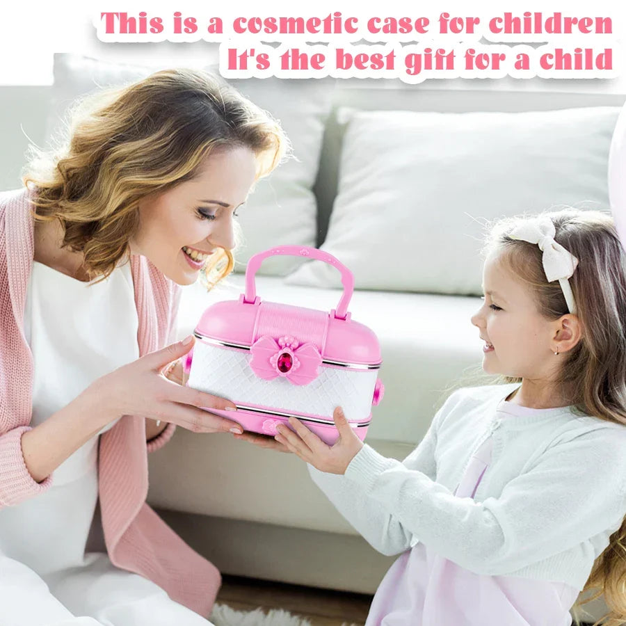 Kids Makeup Kit Toy Kit Washable Pretend Play Makeup Back To School 2025 Gift Idea