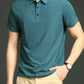 Variant image for Men's Ice Silk Polo Shirt, Lightweight Breathable Fabric, Adjustable Tailored Fit for Office and Casual Wear-22