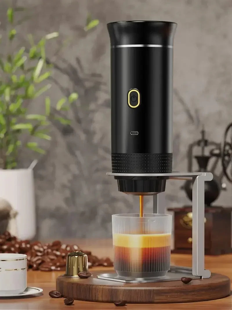 Travel-Friendly Espresso Machine Cordless 3 In 1 Travel Car Camp
