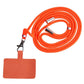 Flexible Detachable Phone Lanyard with Card Holder & Carabiner - 13 Colors, Nylon Strap Accessory