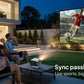 Android2026 Edition Projector A12 Mini 4K Ready 350 ANSI Lumens WiFi 6 Built In Speaker Back To School