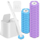 Disposable2026 Edition Toilet Brush Cleaning Kit With Long Handle Replacement Head And Auto Lid Opening, Eco Friendly Bathroom Device Fall
