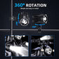 Auxiliary Fog Spot Light 3500K Strobe Off-Road Motorbike 2026 – HAOLIDE LED Motorcycle Headlight 6000K