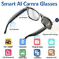 AI 4K Smart Camera Glasses Photochromic Travel Handsfree
