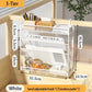 File Desk Organizer 5-Tier Mesh Vertical Wall Mount Desktop Mail Sorter Back To School 2025 Space Saving
