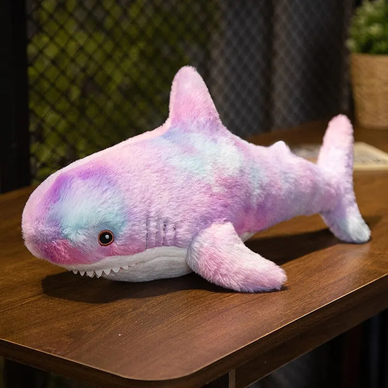 Adorable Purple Shark Plush Toy - 30cm (11.8 inch) Plush Cuddly Animal for Kids, Great Sleep Companion and Room Decor