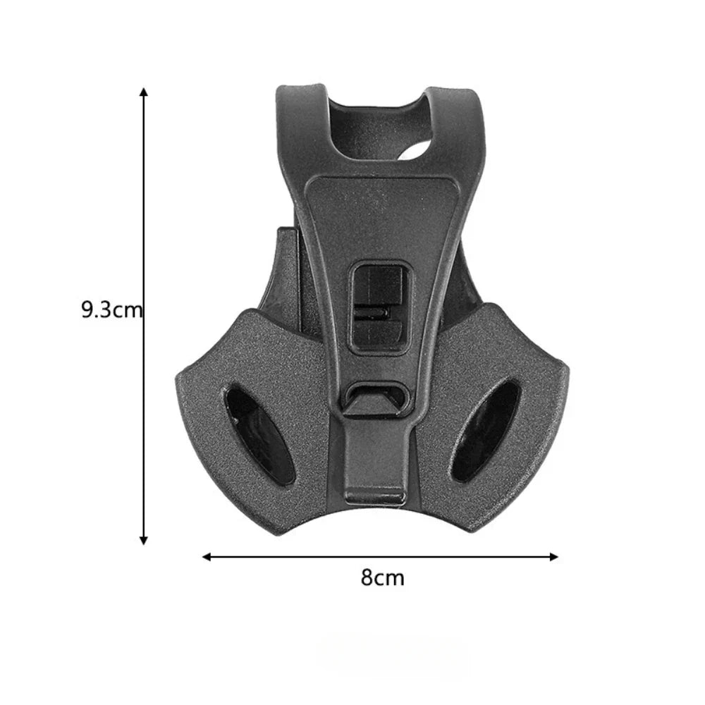Handcuff Universal Holster Case - MOLLE Belt Waist Pouch Concealed Carry Holder for Outdoor Use