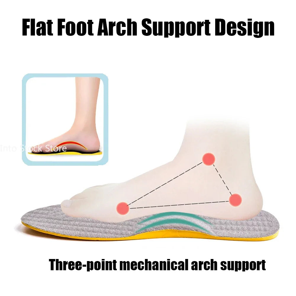 Insoles Orthopedic Arch Support Shoe Pads For Flat Feet Fall 2025 Back To School All Day Comfort