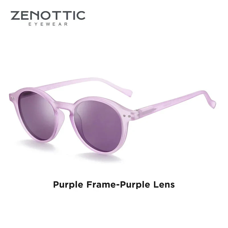 Sunglasses Polarized Round Retro Unisex Eyewear Summer 2026 Trend UV400 Protection