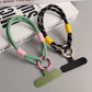 Universal Mobile Phone Lanyard with Anti-Loss Wrist Strap & Accessories - Trendy Two-Strand Design