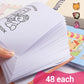 Book Coloring For Adults And Teens Educational Doodle Journal Back To School 2025 Gift Idea