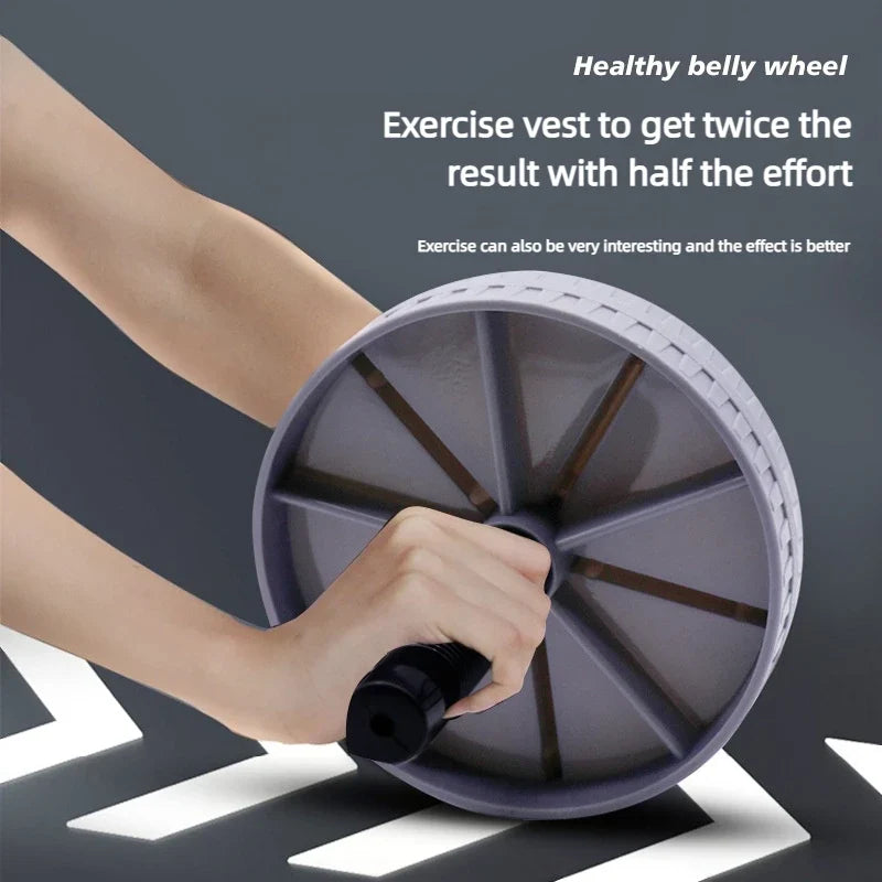Anti-Slip Abdominal Wheel Fitness Equipment - Silent Muscle Strengthening Roller for Household Use