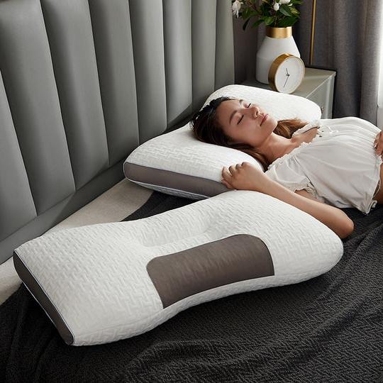 Hybrid Neck Pillow Comfort-Grip Contour Sleep Support For Back And Side Sleepers Fall 2025 Comfort