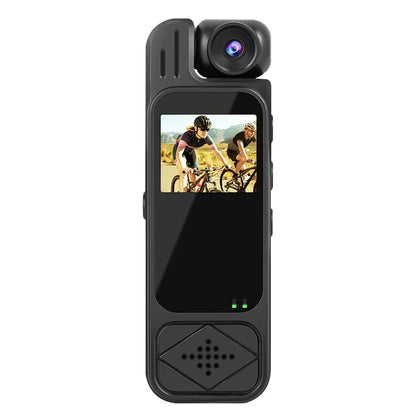 Body Camera 1.3 Inch Screen Mini Camcorder 1080P HD Infrared Night Vision Travel-Friendly Video Recorder TikTok Viral 2025 Gift