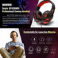 Gaming Headset Wired Noise Cancelling Microphone Flexible