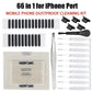 Speaker Phone & Charging Port Cleaning Kit - Dust Plugs & Earphone Brush for iPhone and Android